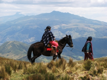 This photo of a couple on the ridge of Ruco Pichincha volcano just outside the city of Quito, Ecuador, was taken by Alessandro Cattelan of Trieste, Italy.